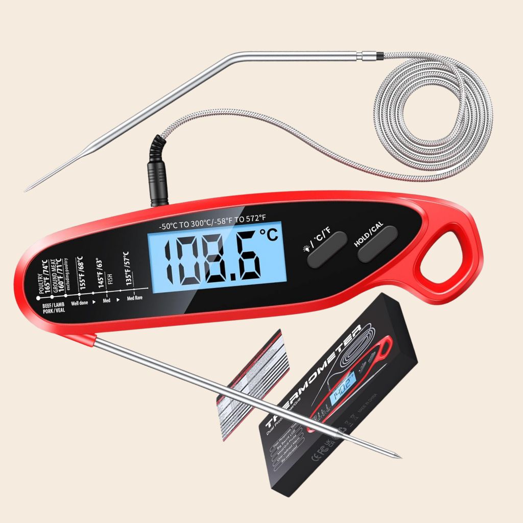 Backofen-Thermometer mit Kabel