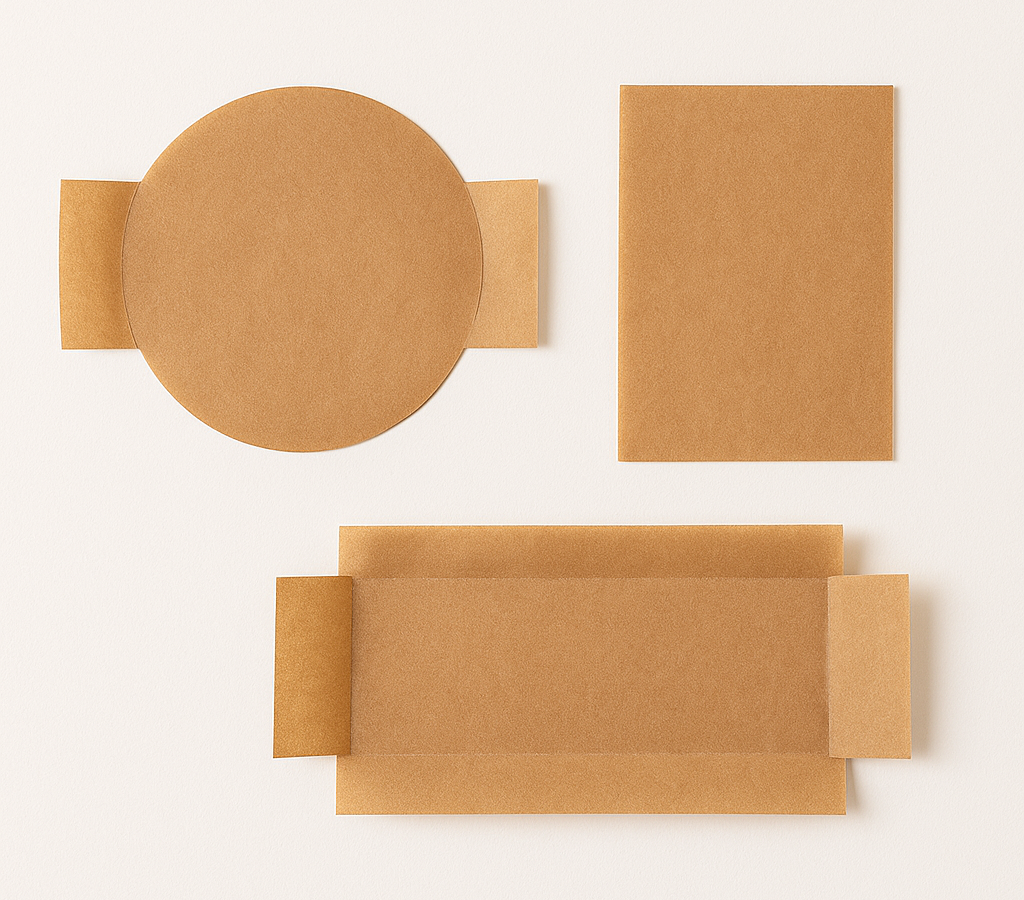Backfolien-Set, verschiedene Formen