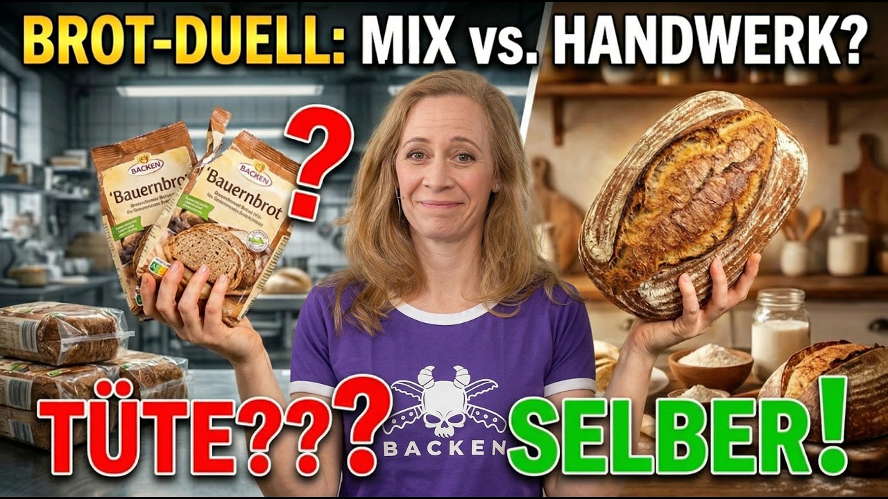Backmischung vs. Backkunst: Das große Experiment!
