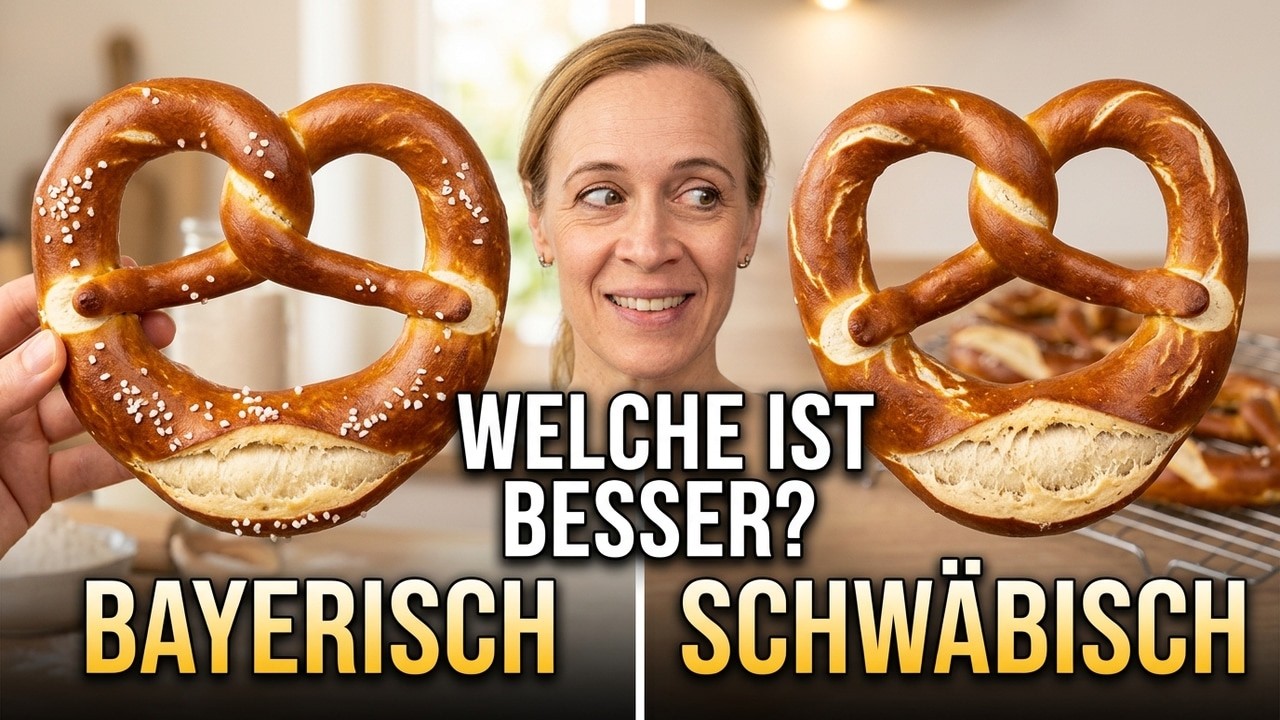 Brezel backen: Bayerische vs. Schwäbische | Welche Brezn ist besser?