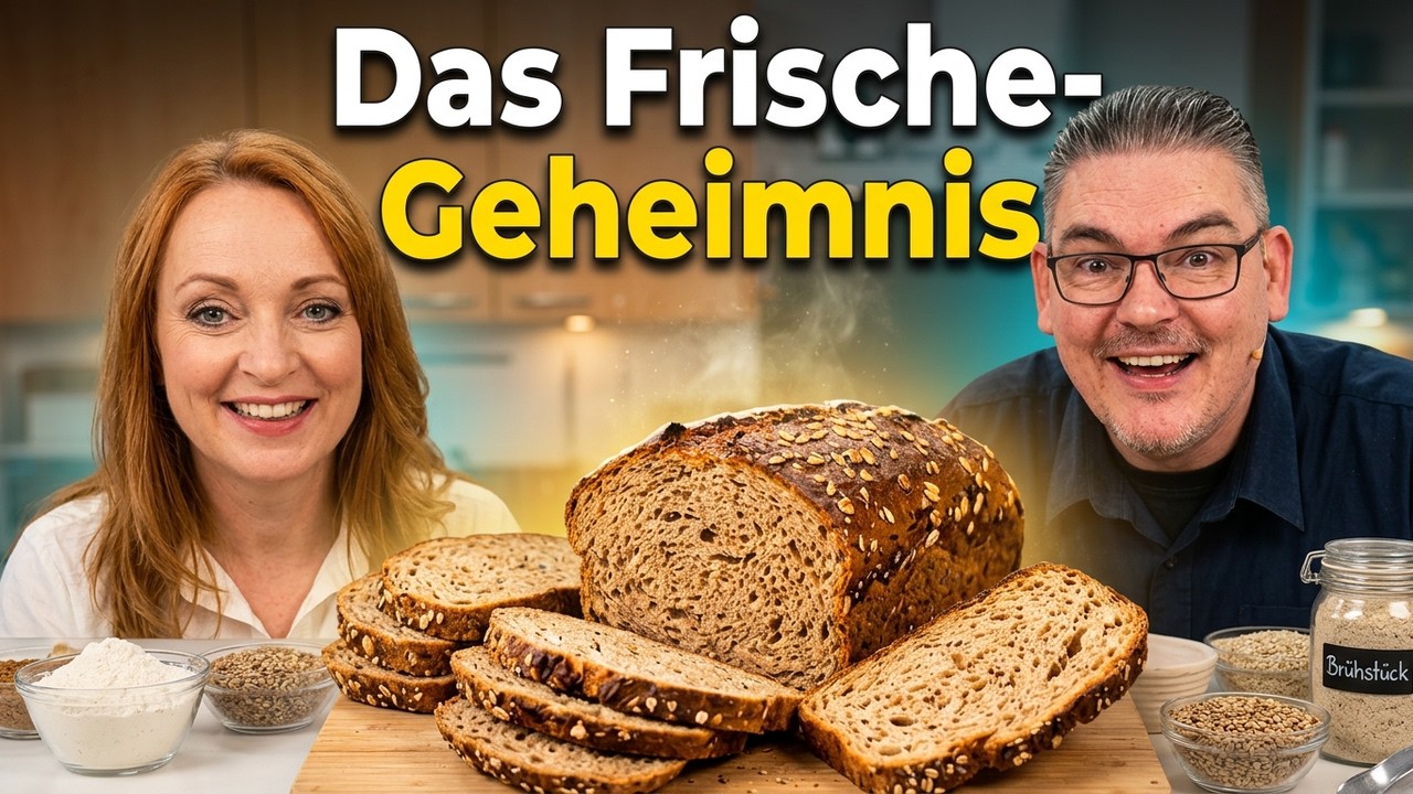 Das perfekte Alltagsbrot mit nur einem Trick – So backst du Mehrkornbrot
