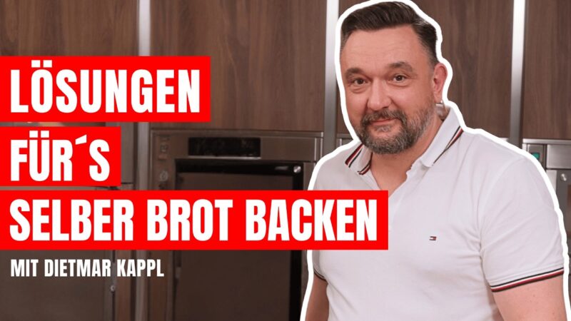 Das perfekte Brot backen? Dietmar Kappl löst deine größten Probleme