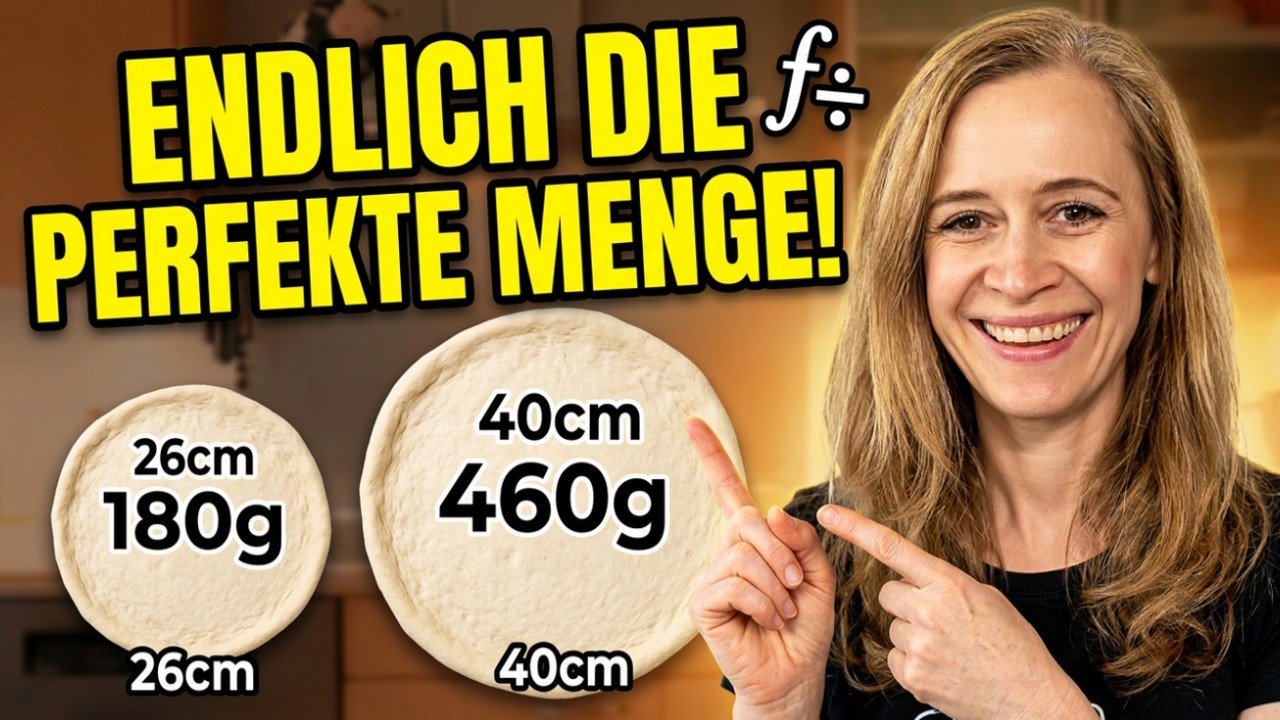 Die perfekte Teigmenge für deine Pizza – wieviel Gramm Teig für deine Pizza?