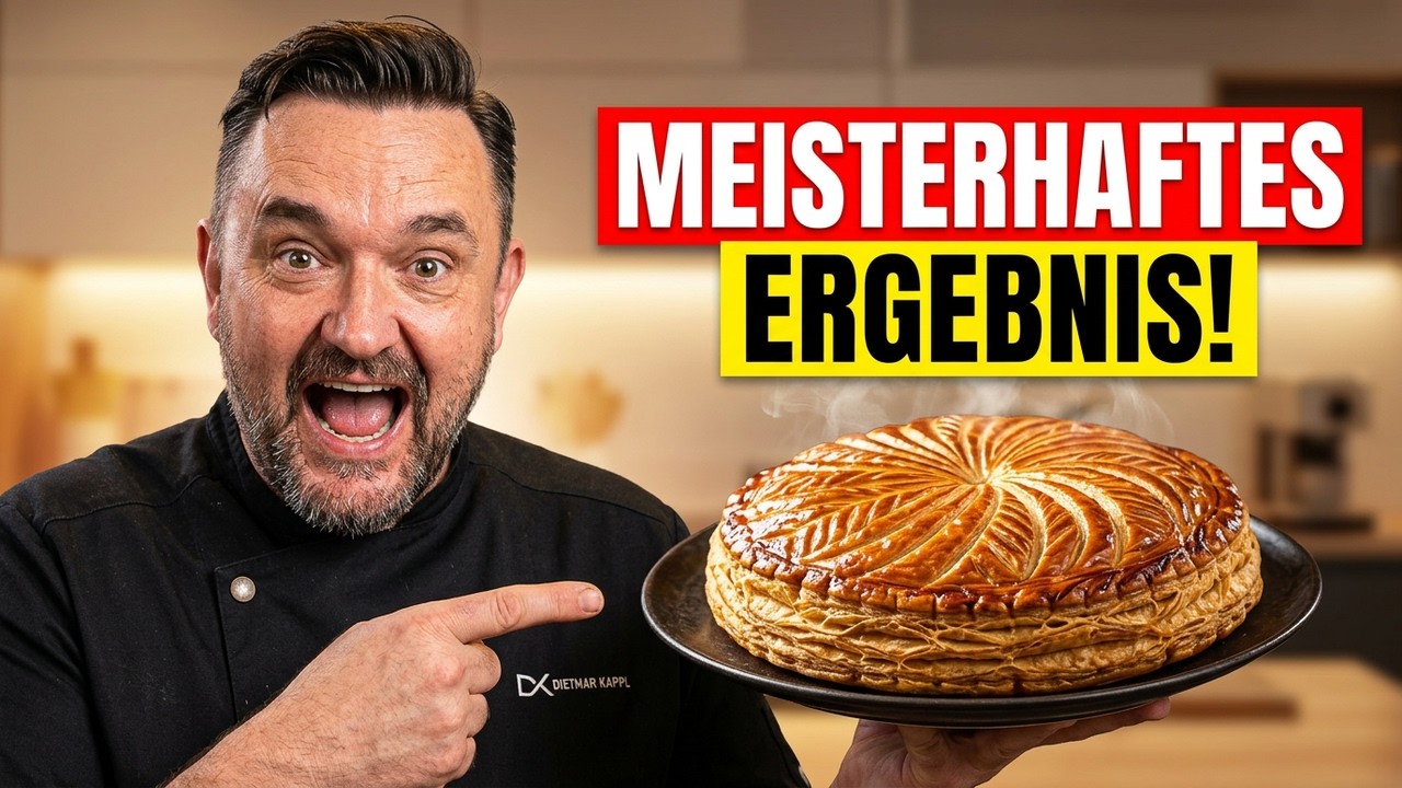 Galette des Rois selber backen: Der perfekte Dreikönigskuchen Schritt für Schritt