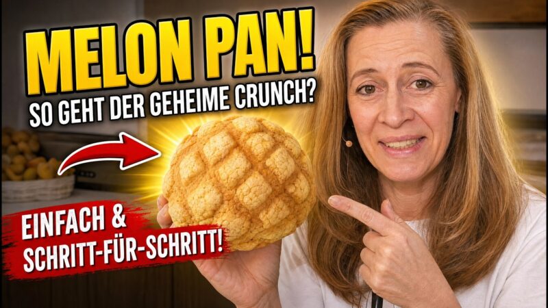 Melon Pan backen: So einfach ist das Rezept!