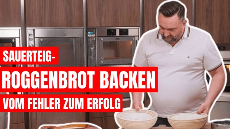 Roggenbrot und Focaccia backen – wie backe ich aromatische Brote?