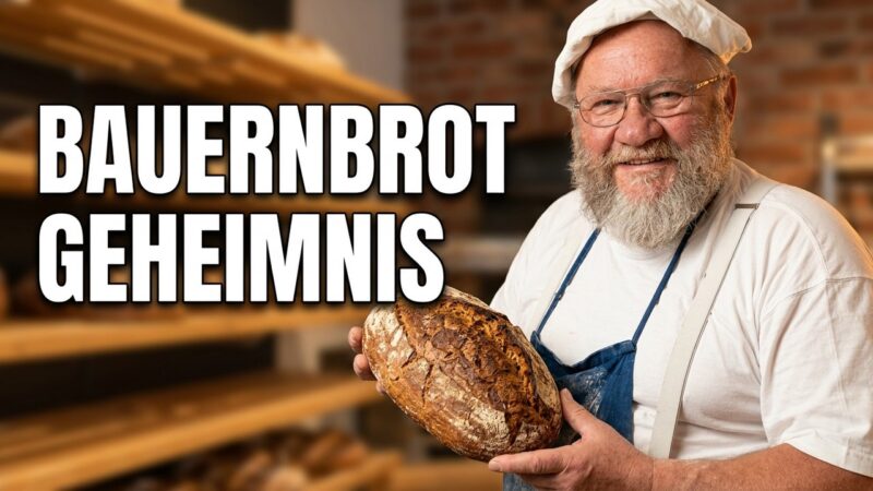 So backt Günther Weber sein legendäres Bauernbrot