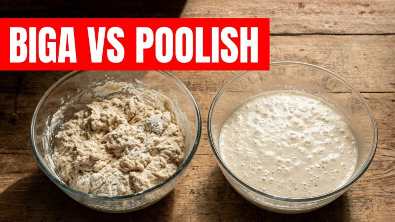 Unterschied zwischen Biga und Poolish – welcher Vorteig ist besser für Brot, Baguette & Pizza?