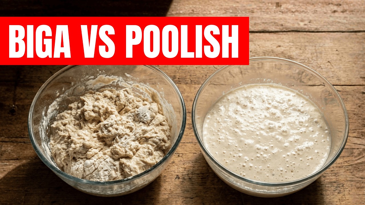 Unterschied zwischen Biga und Poolish – welcher Vorteig ist besser für Brot, Baguette & Pizza?