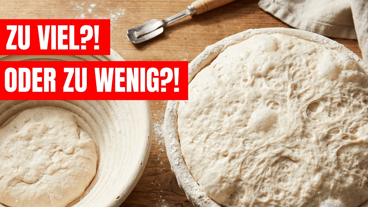 Zu viel oder zu wenig Teig? So berechnest du die ideale Menge für dein Gärkörbchen