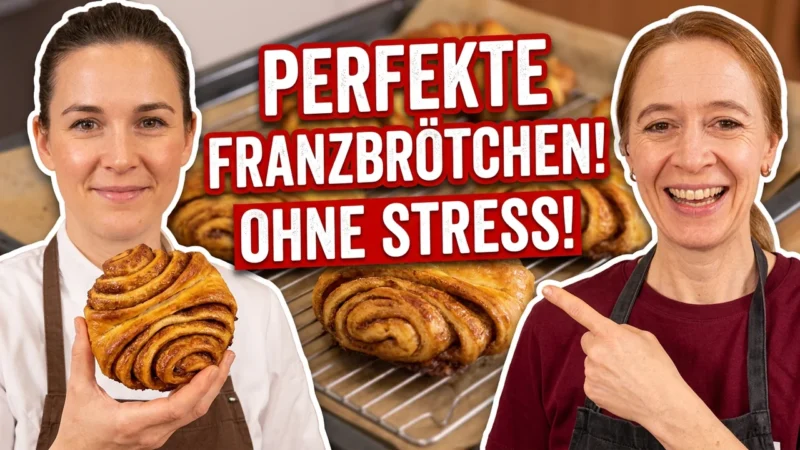 Plunderteig ohne Stress: So backst du perfekte Franzbrötchen mit Zimt