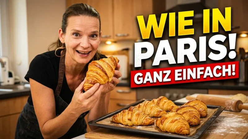 Croissants backen: blättrig und buttrig, ohne dass die Butter ausläuft